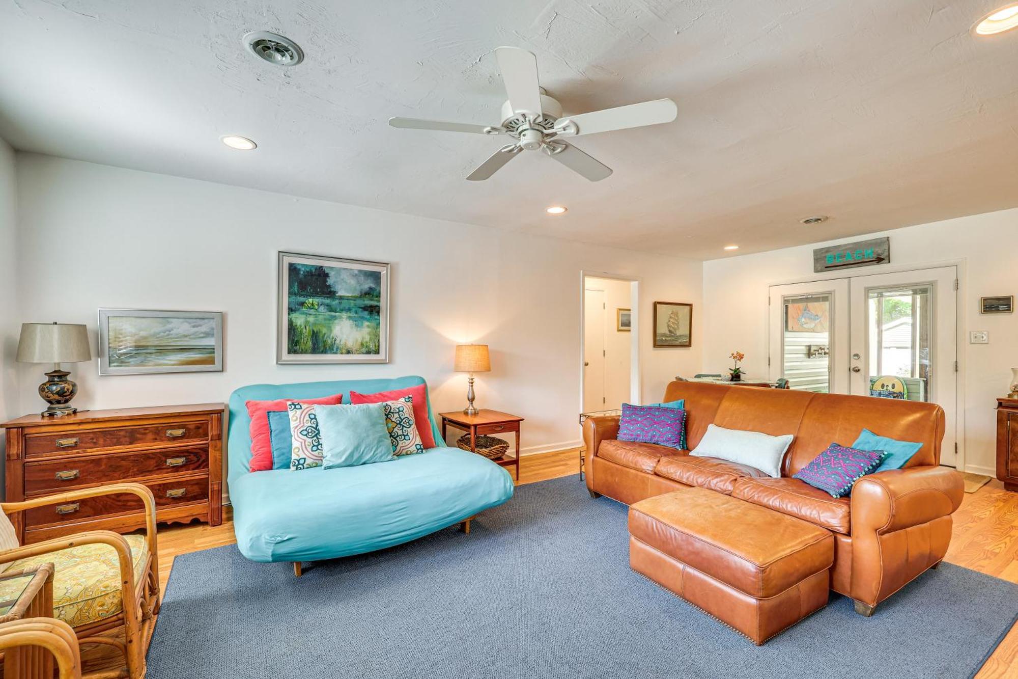 Oak Island Cottage Minutes To Long Beach! Exterior foto